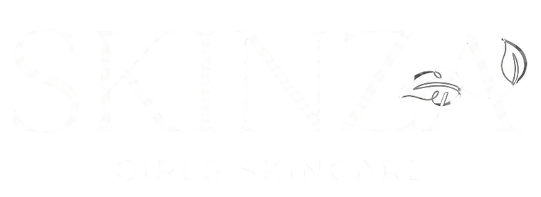 White background with a small leaf icon